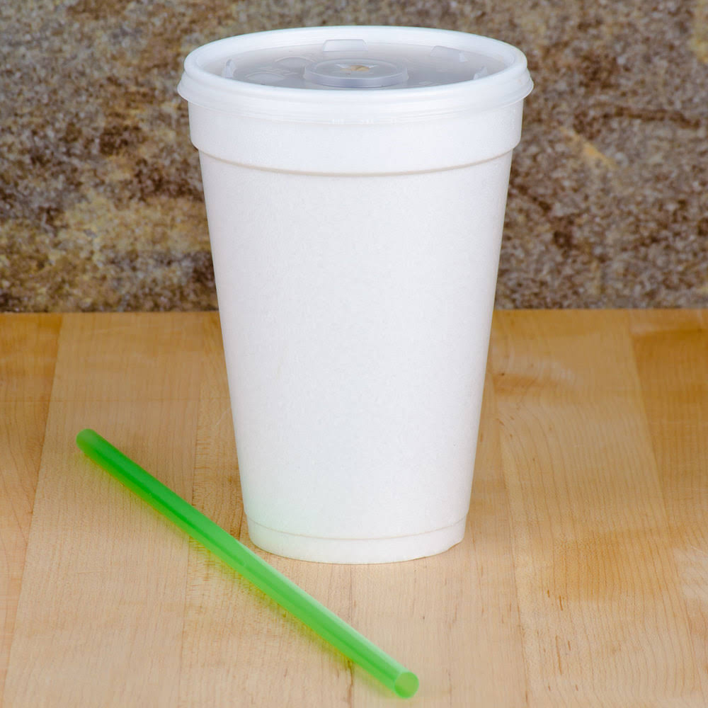 Green Unwrapped Straw 10 inch Y3234