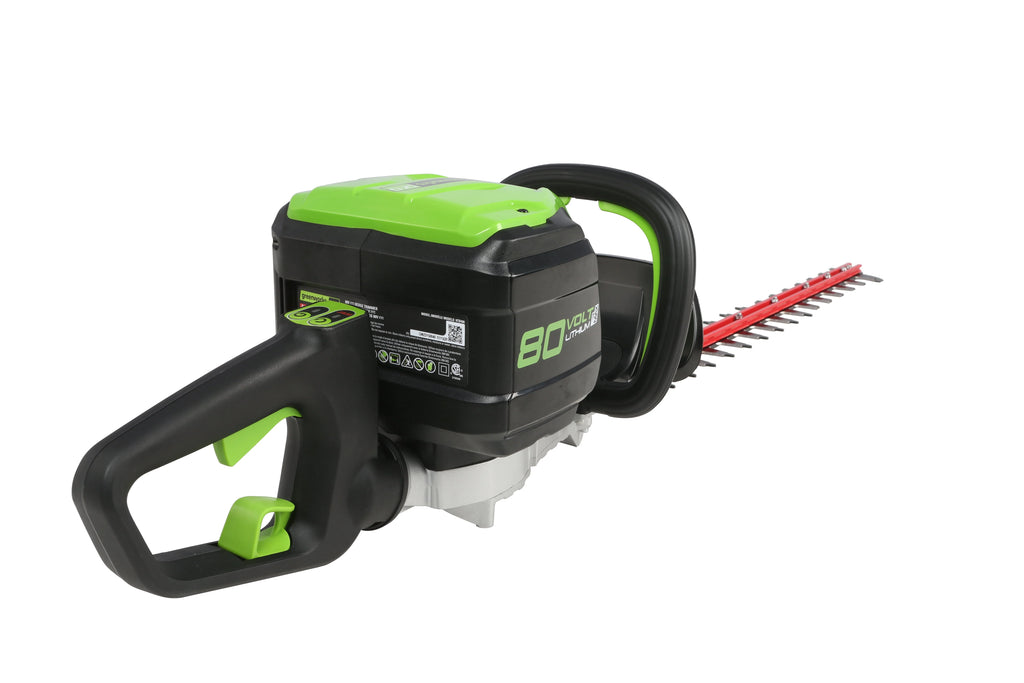 80V 26-inch Cordless Brushless Hedge Trimmer with 2.0 Ah Battery & Charger C4666