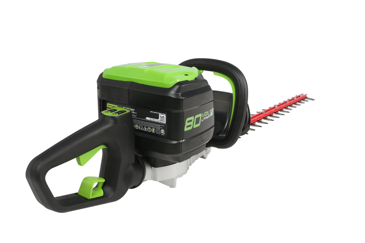 80V 26-inch Cordless Brushless Hedge Trimmer with 2.0 Ah Battery & Charger C4666