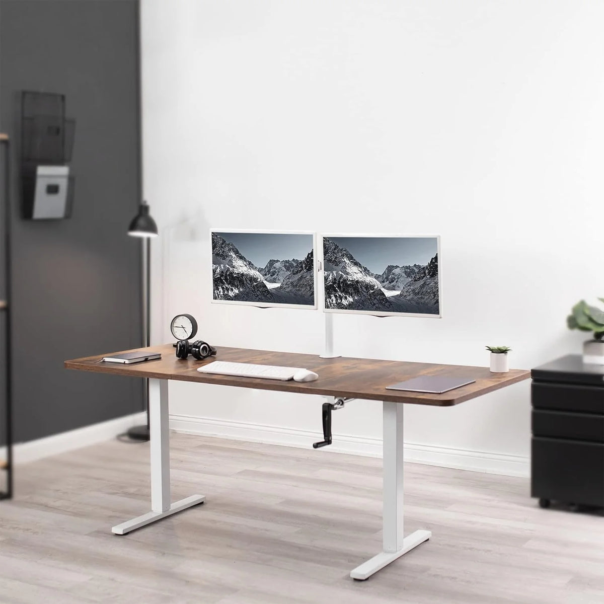 71 X 30 Inch Height Adjustable Standing Desk B5586