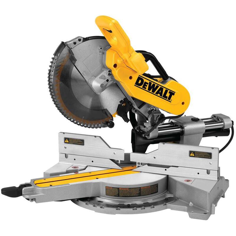 12 in. Double Bevel Sliding Compound Miter Saw with Stand T205633