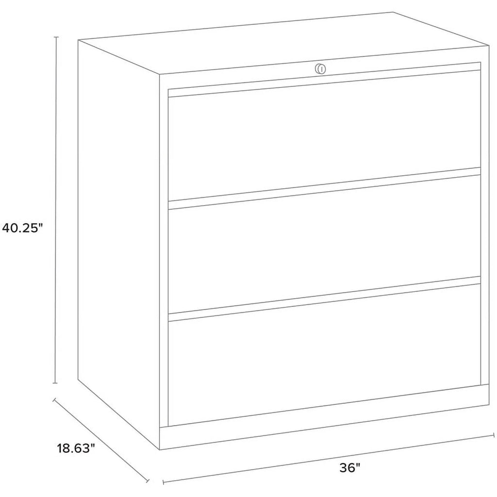 36" Wide 3 Drawer Metal Lateral File Cabinet X475