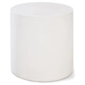 Concrete Accent Table in Ebony White M80476