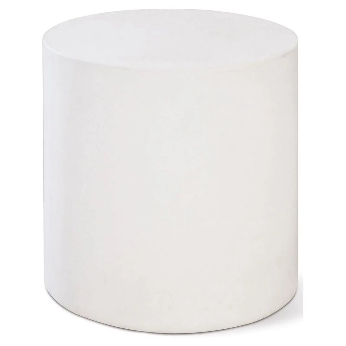 Concrete Accent Table in Ebony White M80476
