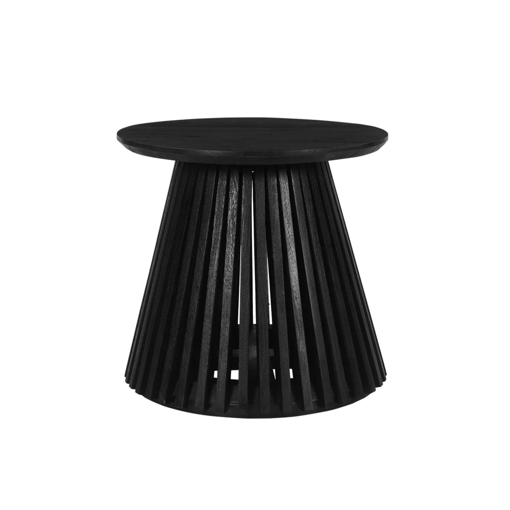 20 Inch Mango Wood Round Side Table X125084