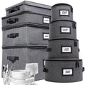 China Storage Containers, 8pc B406