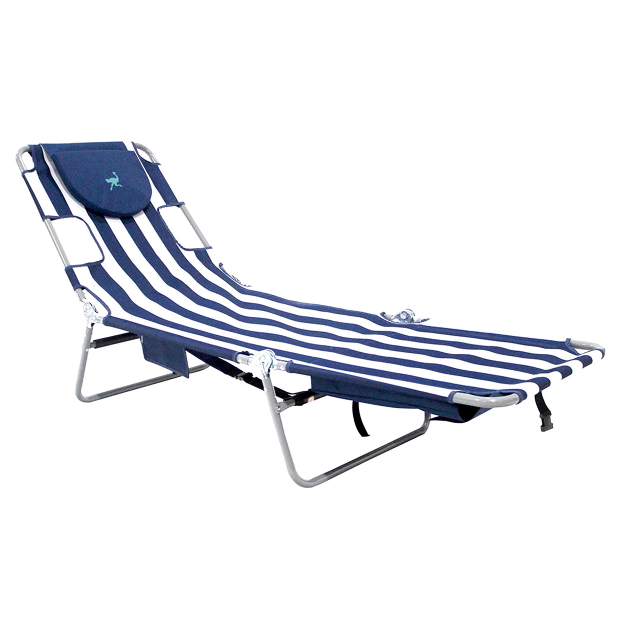 Striped Blue Backpack Beach Chair H799249