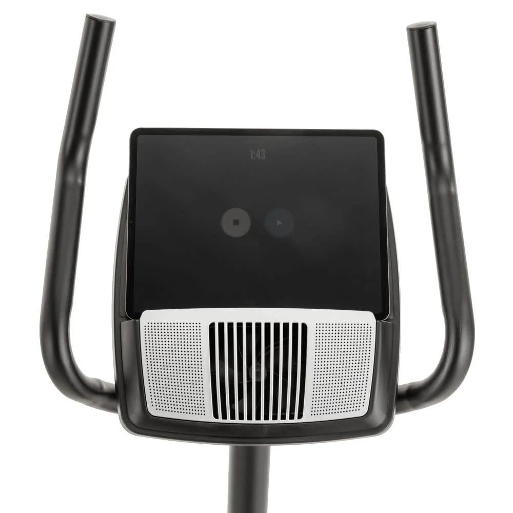 Recumbent Exercise Bike with Display and Tablet Holder I56859