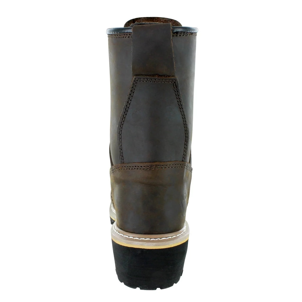 8" Steel Toe Logger Boot J6516