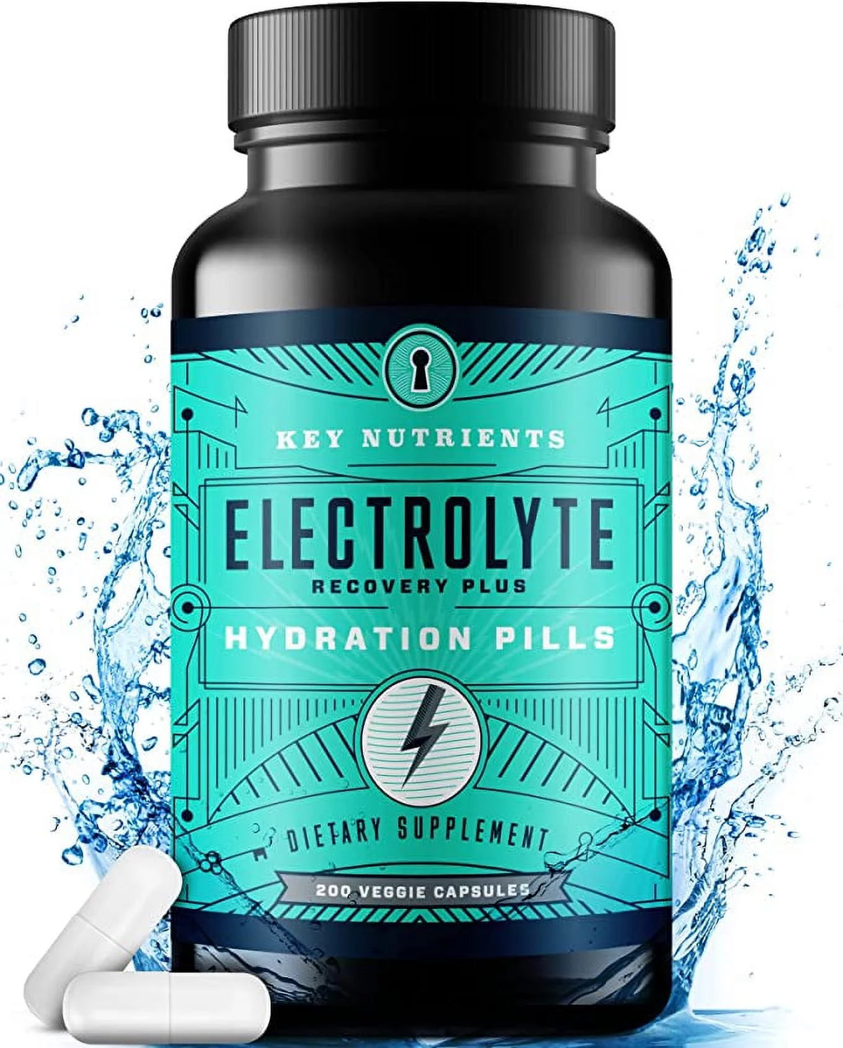 Electrolyte Salt Tablets 200 Capsules X54583