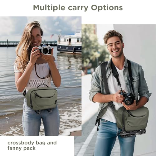 Waterproof Camera Sling Bag with Tripod Holder A527