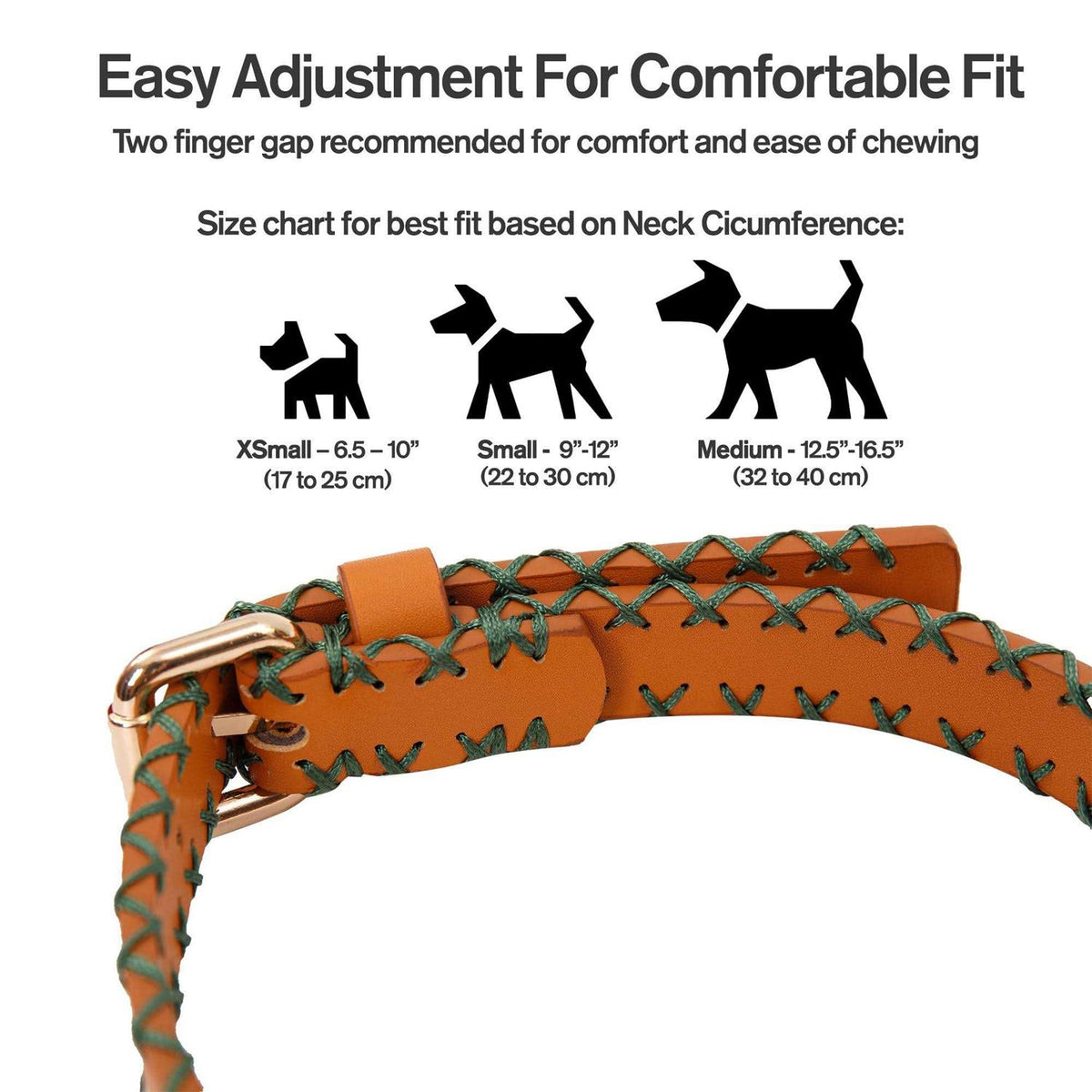 Handcrafted Standard Dog Collar E5666