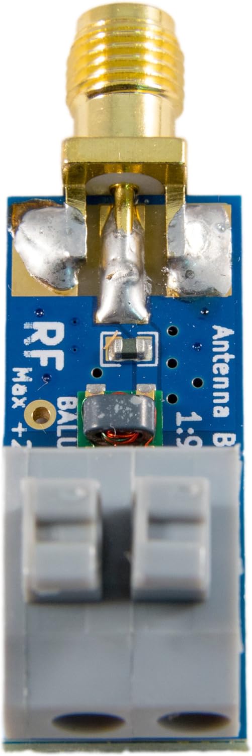 1:9 HF Antenna Balun and Unun with Antenna Input Protection J721