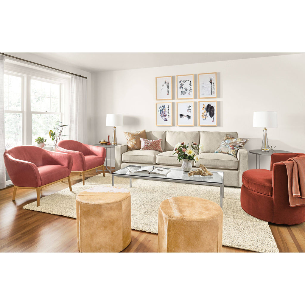 Round End Table 18 Diameter 22H Stainless Steel A9121