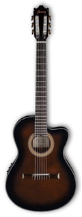 Dark Violin Sunburst Acoustic-Electric Classical Guitar I1944