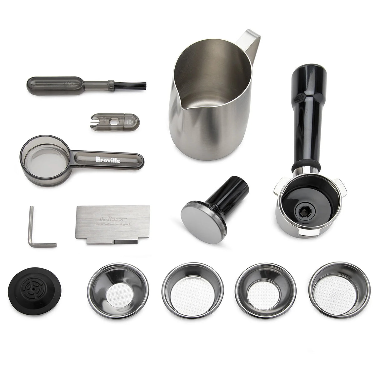 Coffee machine with cappuccinatore 15 bar stainless steel G26341