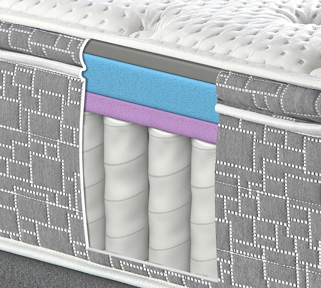 12 Inch Memory Foam Hybrid Mattress Queen G65641