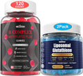 Vitamin B Complex Gummies + Liposomal Glutathione Gummies Supplement B53106