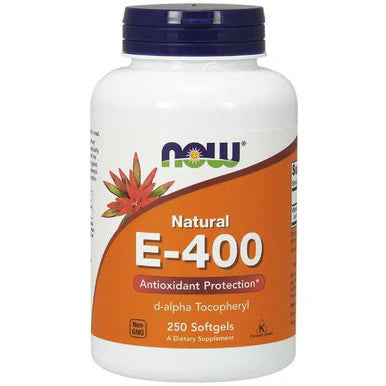 E-400 IU D-Alpha Tocopheryl 250sg S2334