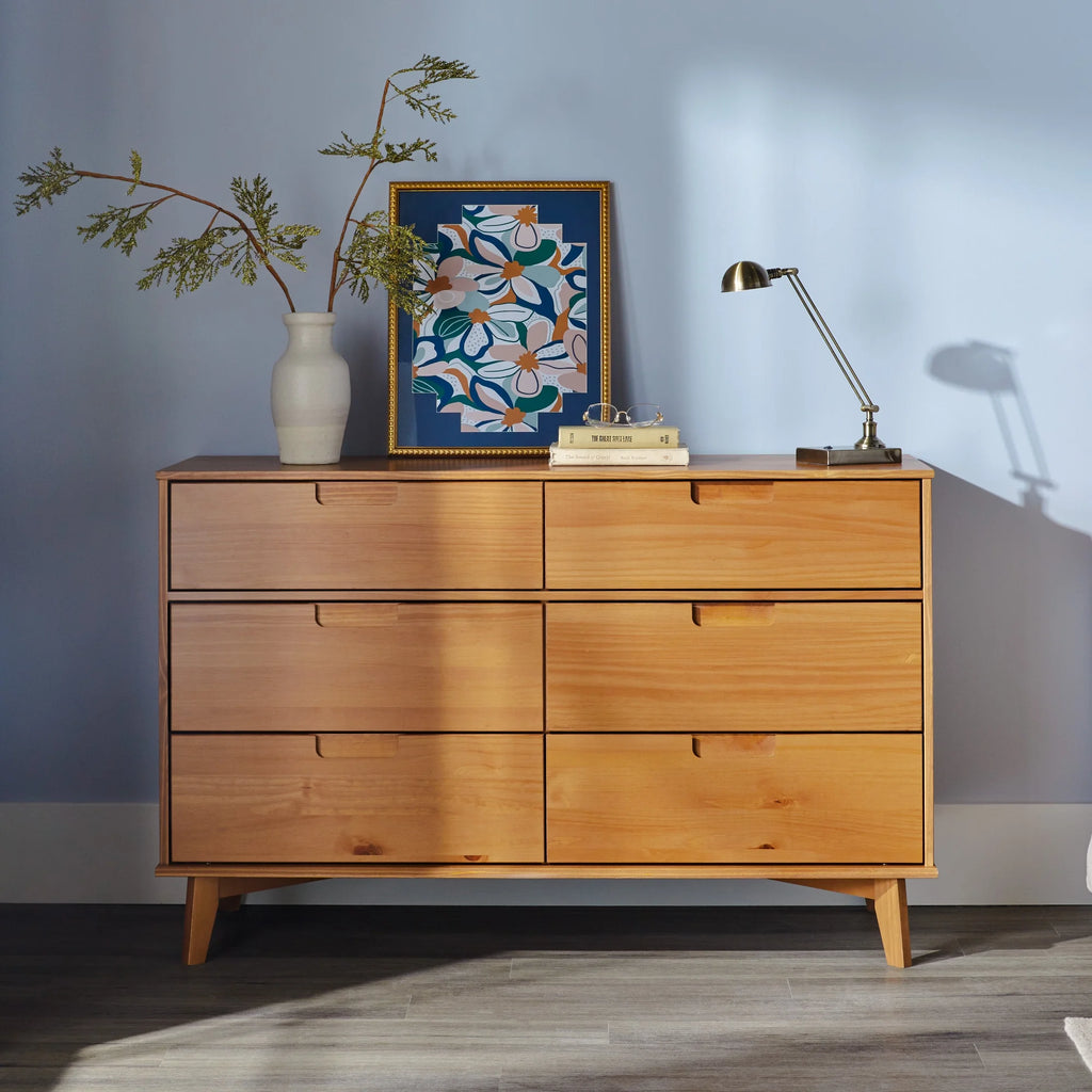 6 Drawer Solid Wood Dresser K892679