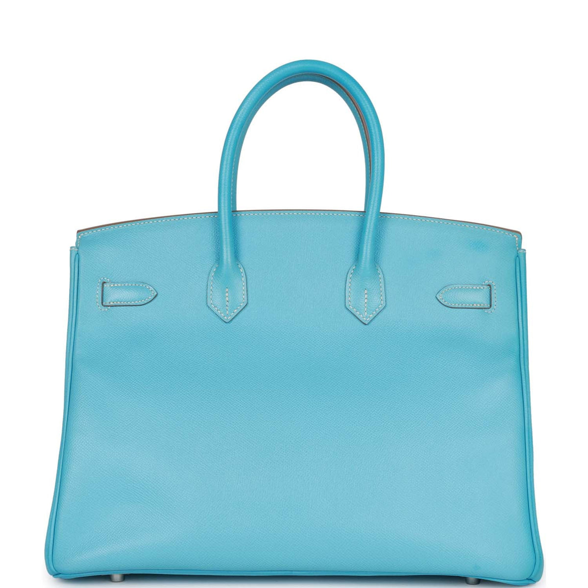 Pre-owned 35 Celeste Epsom Leather Handbag I3433