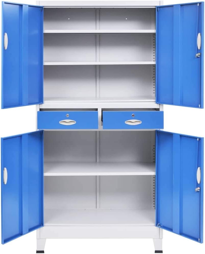 Metal Storage Cabinet with 4 Doors R938