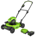 60V 19 Cordless Battery Push Lawn Mower with 5.0Ah Battery & Charger T787