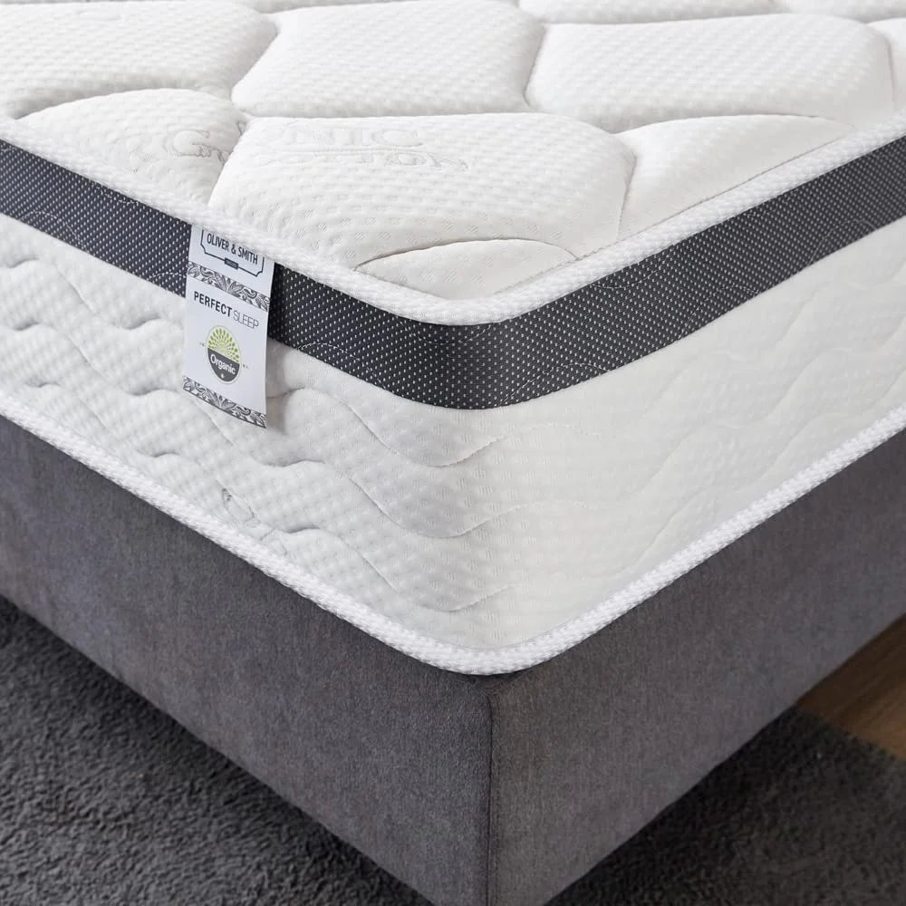 Twin Size 10 Inch Memory Foam Spring Hybrid Mattress E51956