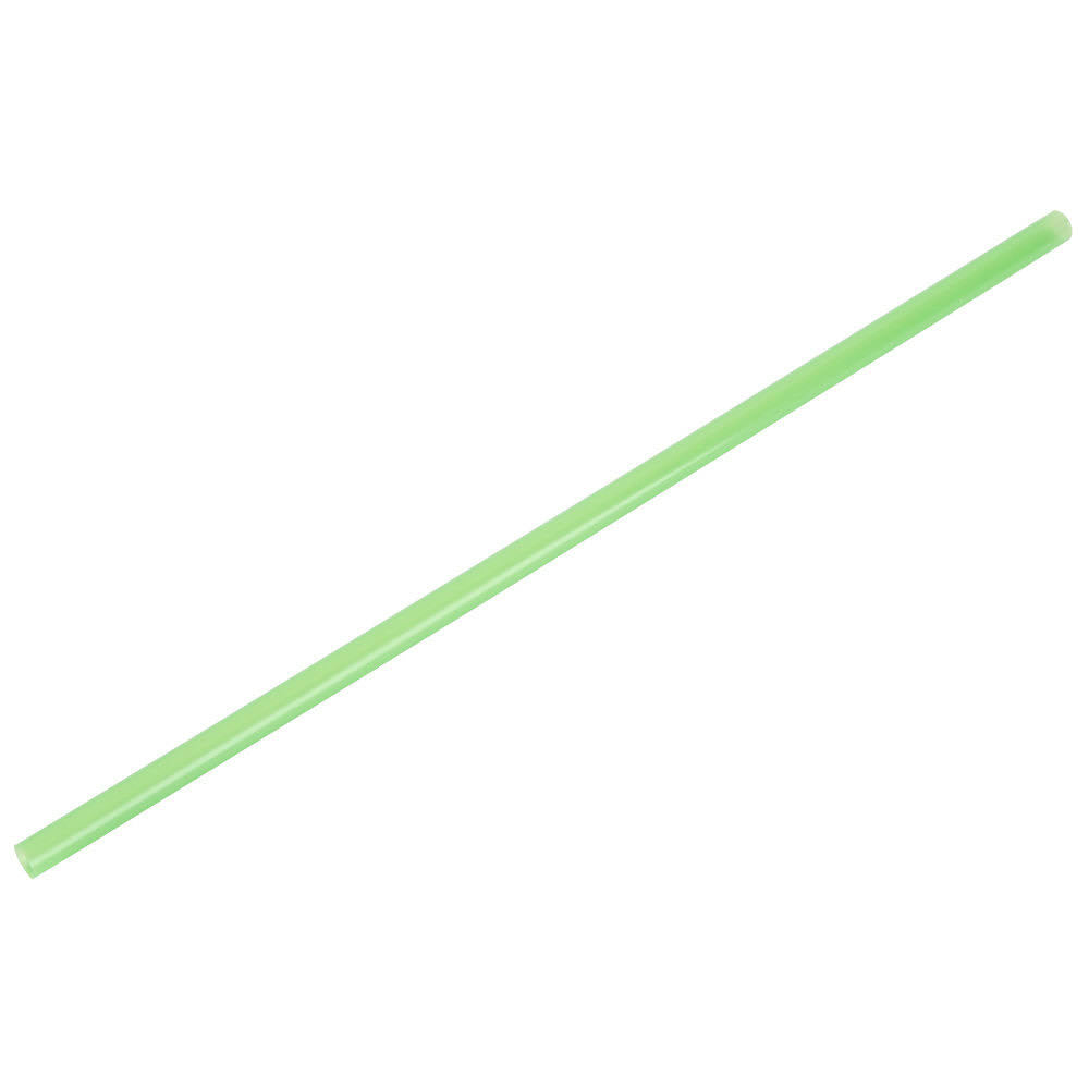 Green Unwrapped Straw 10 inch Y3234
