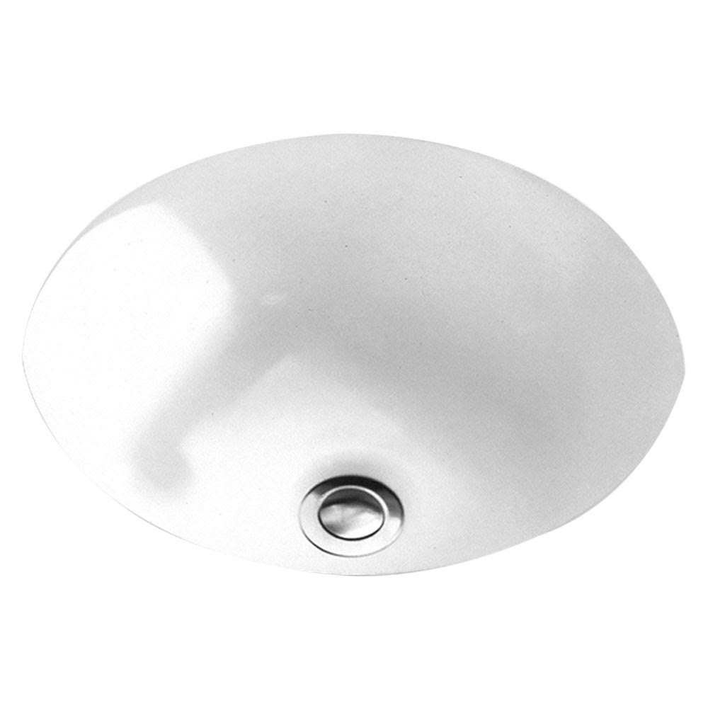 White Undermount Bathroom Sink S68792