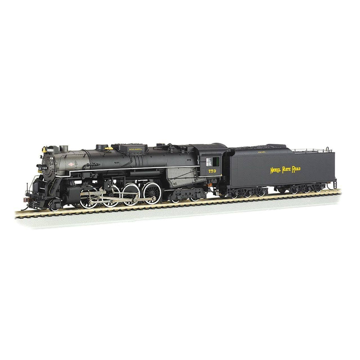 HO 2-8-4 Steam Loco & Tender with Sound & DCC H184290