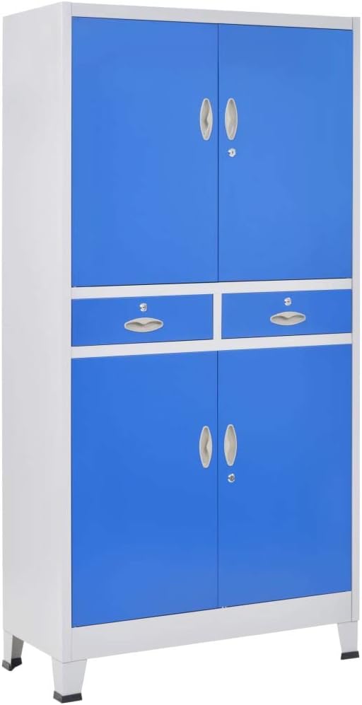 Metal Storage Cabinet with 4 Doors R938