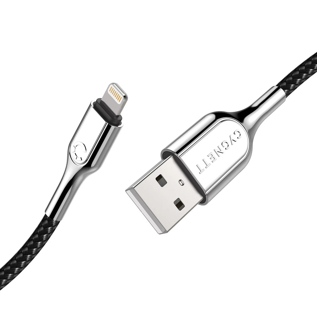 Armored Lightning to USB Charge and Sync Cable (9 Feet) W584