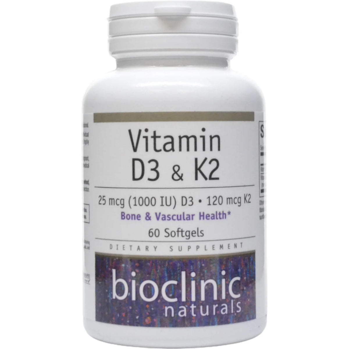 Vitamin D3 & K2 60 gels C699278