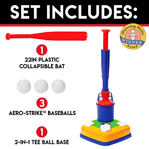 Kids Teeball Batting Tee and Pitching Machine K170973