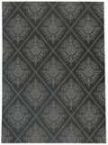 Charcoal Outdoor Rug O8278