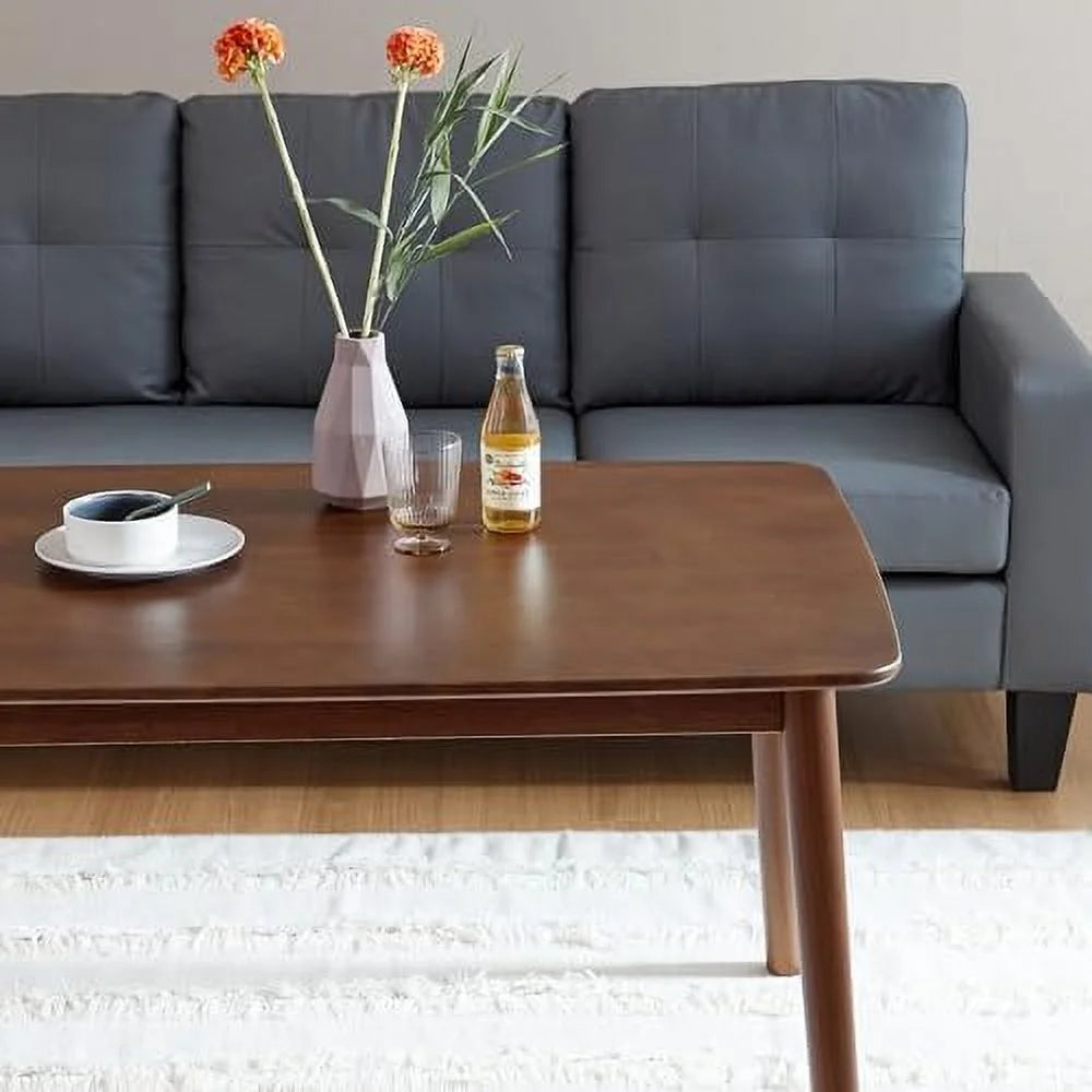 47" Malaysian Oak Solid Wood Coffee Table W25480