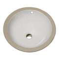 White Undermount Bathroom Sink S68792