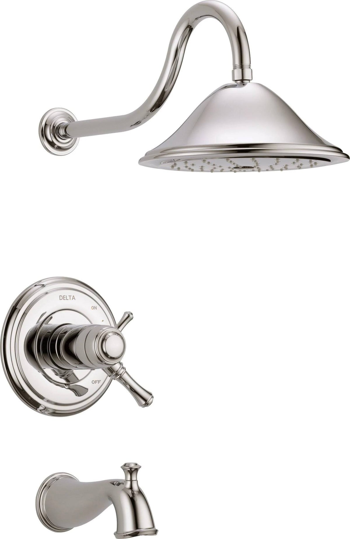 Polished Nickel Tub and Shower Trim M918408