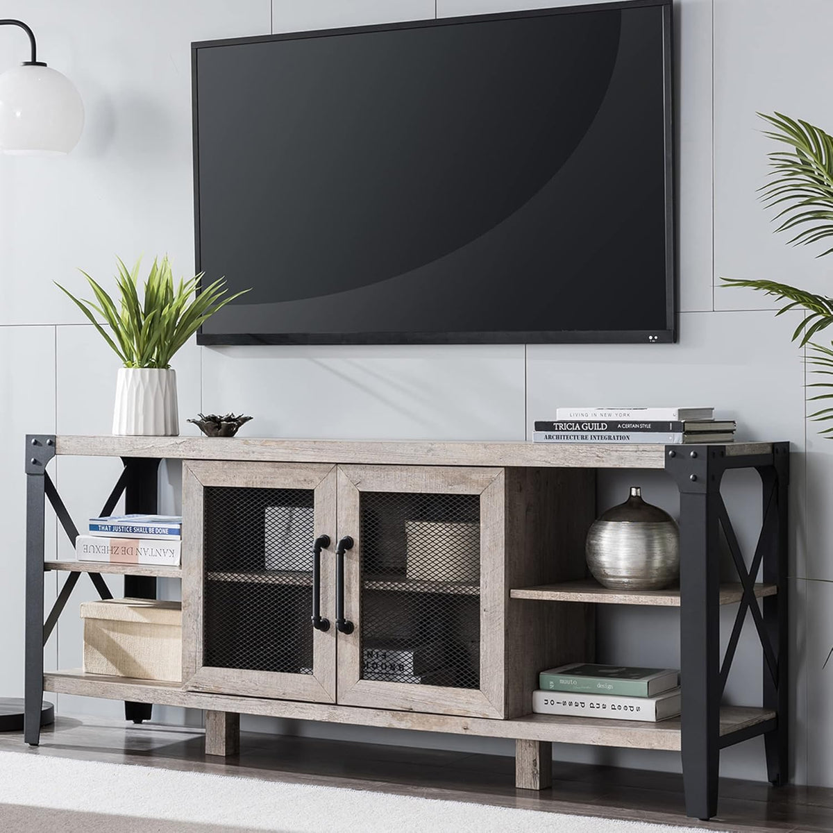 Wood TV Stand for 65 Inch TV H37851