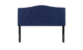 Navy Tufted Upholstered Full Headboard O4787