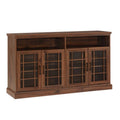 58x22 4 Door Laminate Media Cabinet N48833