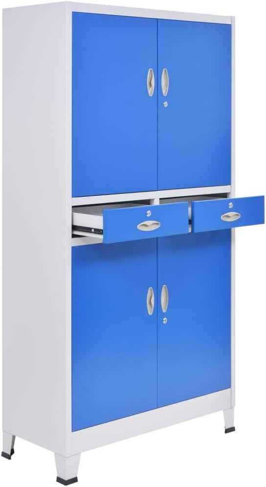 Metal Storage Cabinet with 4 Doors R938