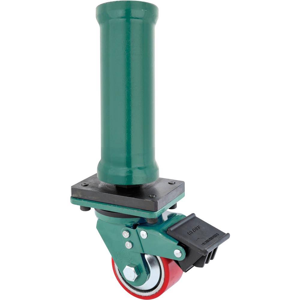 Support Leg with Swivel Caster & Brake S38057