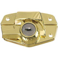 25 Pk Die Cast Brass Finish Wood Double Hung Window Sash Lock V3279