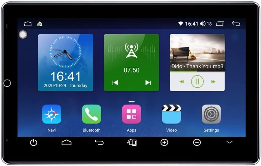 10.1 Inch Android Car Stereo Rotatable Touchscreen Double Din Car Radio Z5527