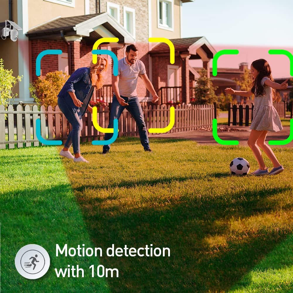 Solar Wireless Full HD Security Camera with Night Vision V397