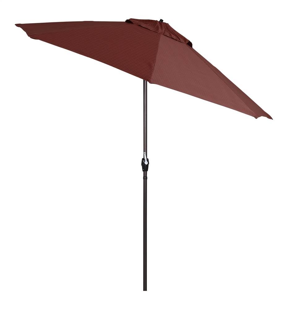 9 ft Aluminum Tilt Crank Lift Patio Umbrella P91974