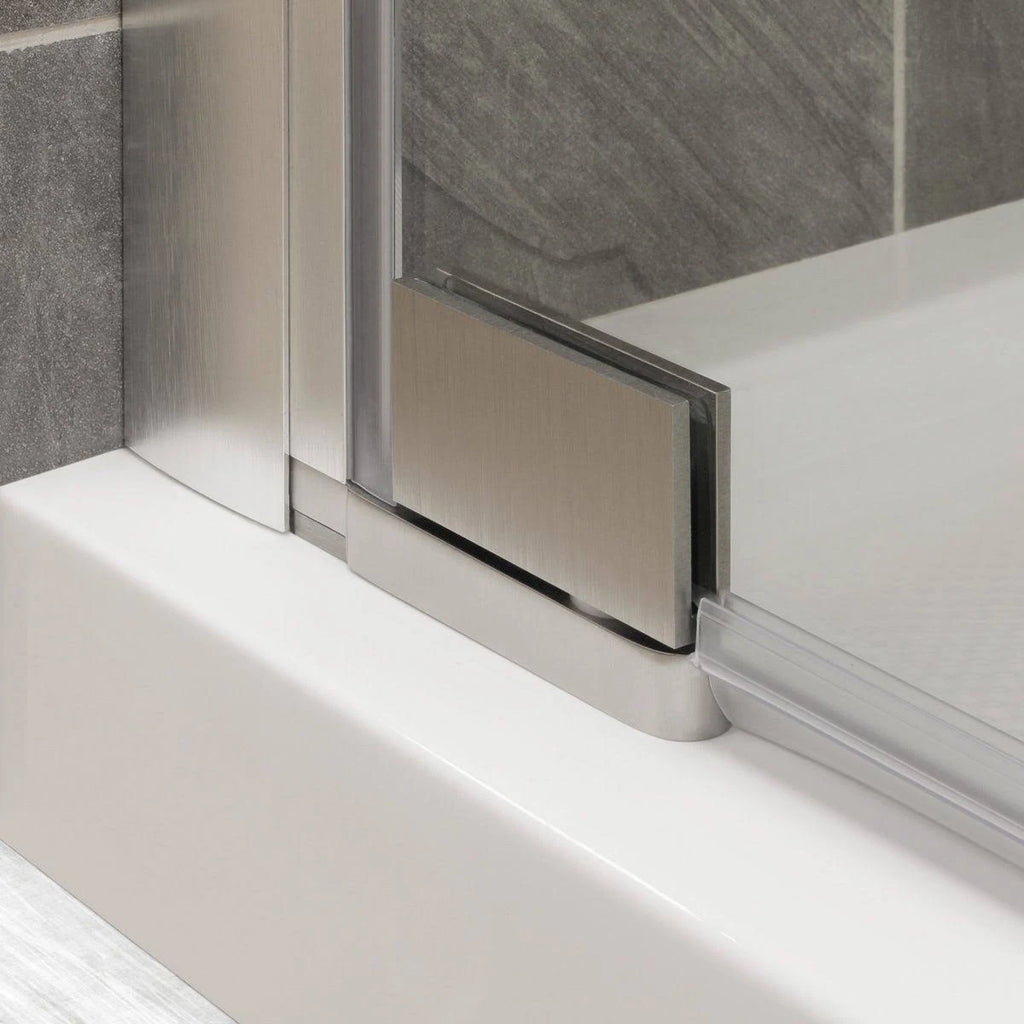 Brushed Nickel Pivot Swing-Out Shower Door T5053