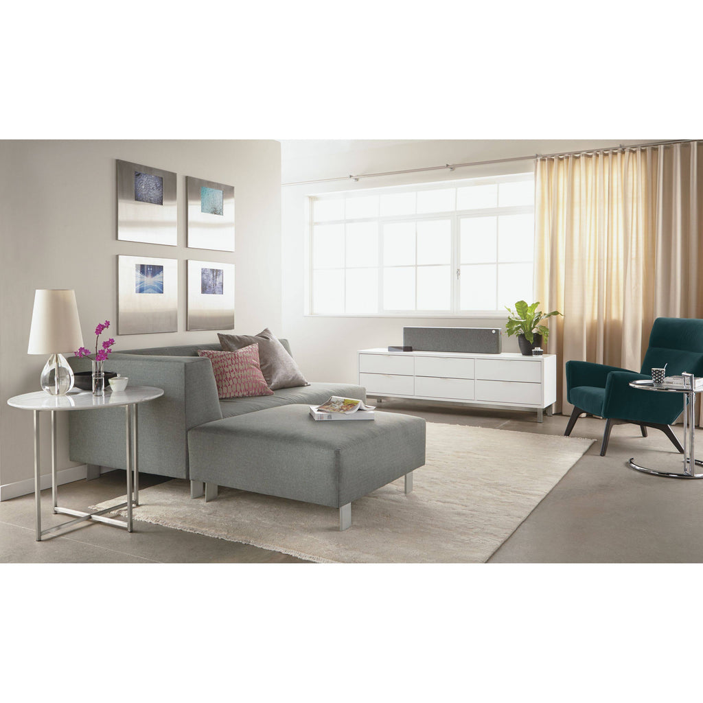 Round End Table 18 Diameter 22H Stainless Steel A9121
